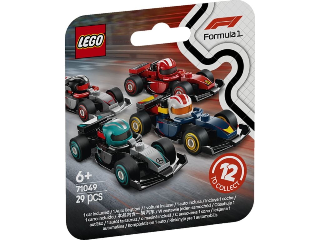 LEGO Minifigures 71049 Kolekcjonerskie bolidy F1 (1 saszetka)