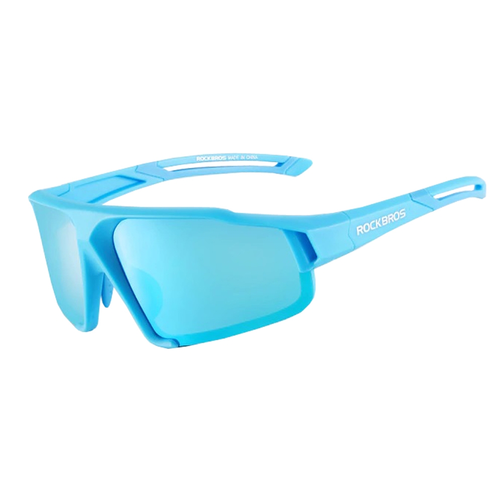 Zdjęcia - Okulary przeciwsłoneczne Rockbros sp216bb okulary rowerowe / sportowe z polaryzacją niebieskie 