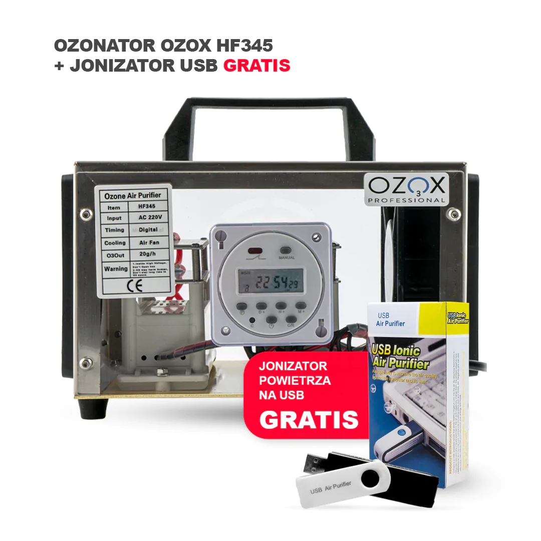 Zdjęcia - Jonizator Ozox professional Ozonator Ozox 20G HF345 z programatorem