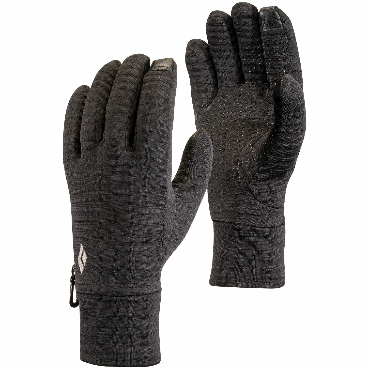 Zdjęcia - Rękawiczki rowerowe Black Diamond Rękawice polarowe  LightWeight Gridtech Gloves black - M 