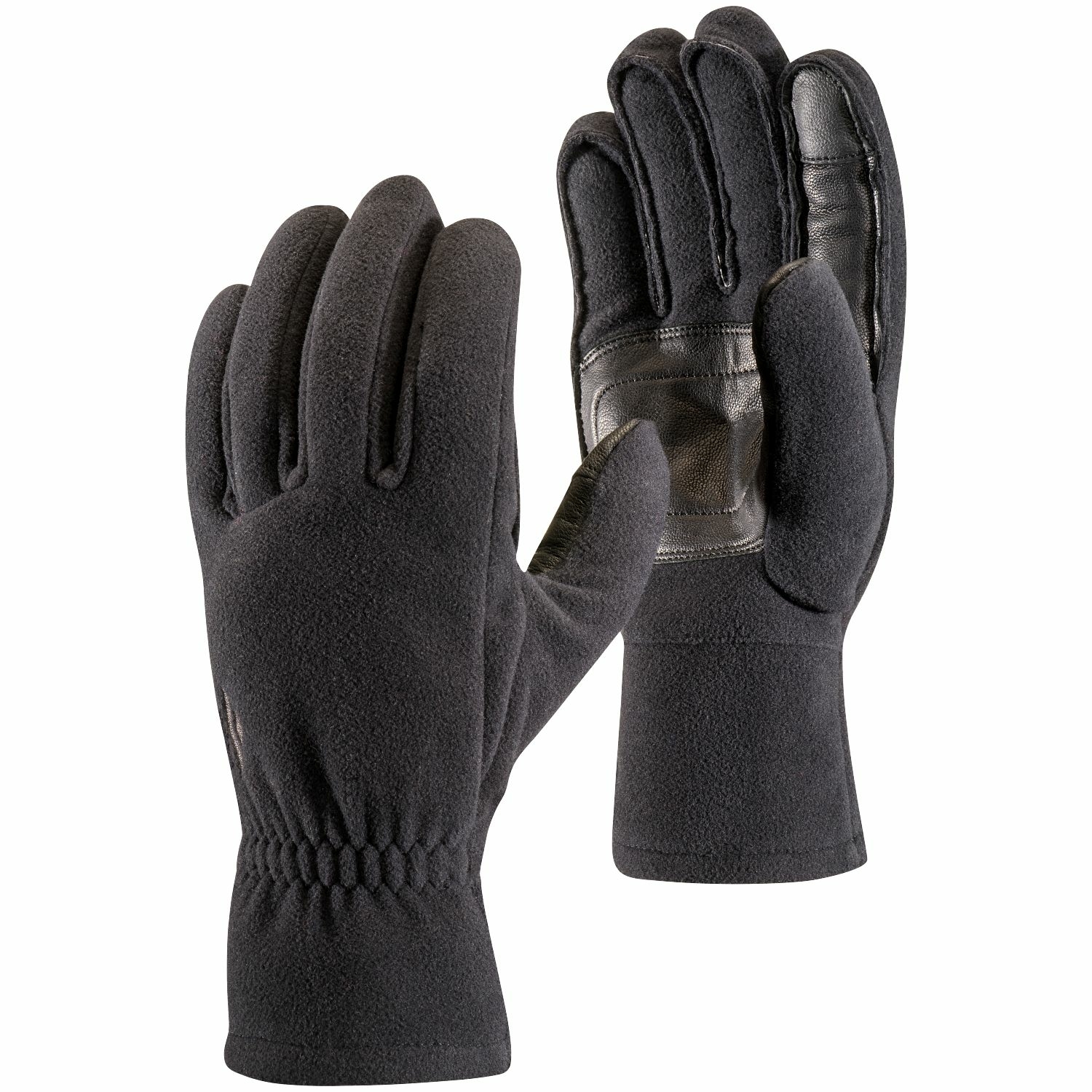 Фото - Велорукавички Black Diamond Rękawice  MidWeight Windblock Fleece Gloves black - S 