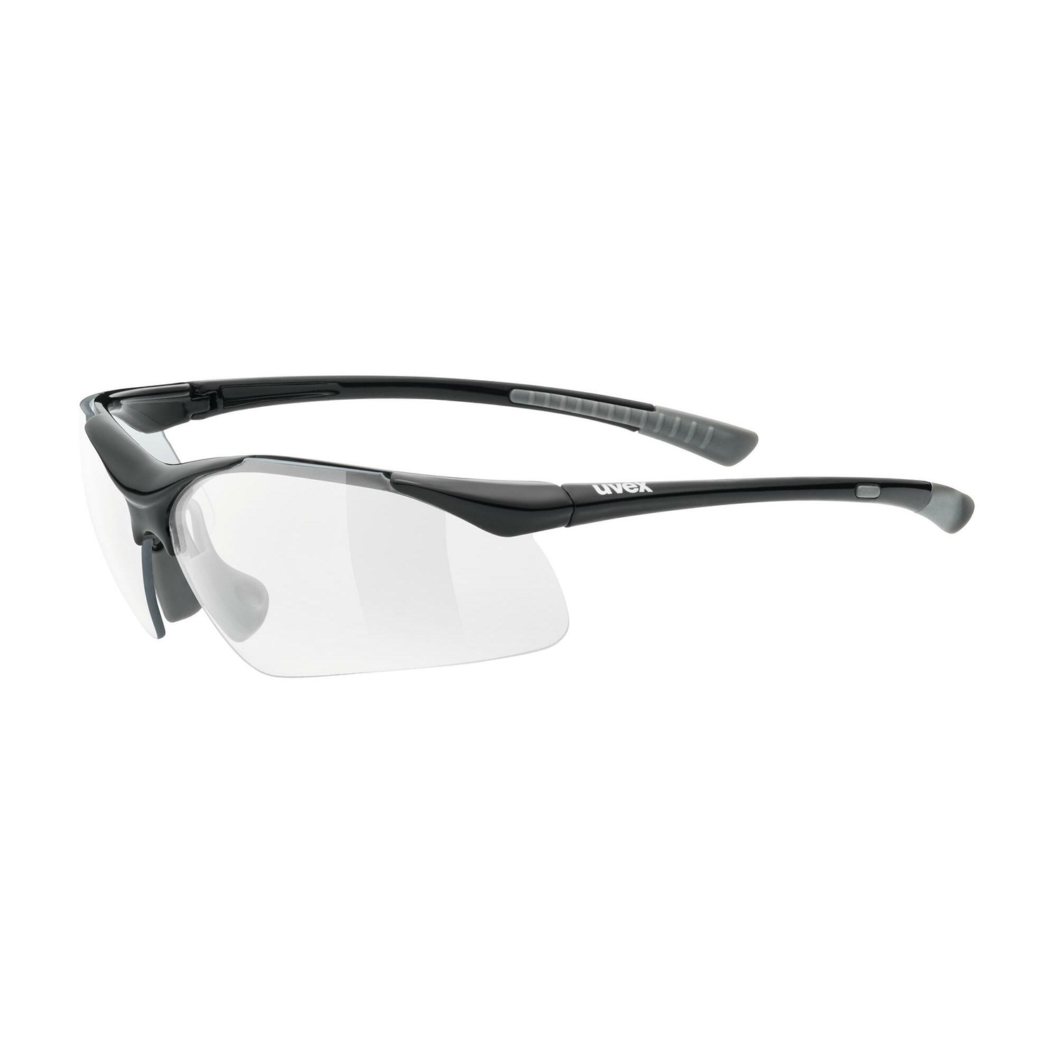 Фото - Сонцезахисні окуляри UVEX Okulary sportowe  Sportstyle 223 black/grey - ONE SIZE 