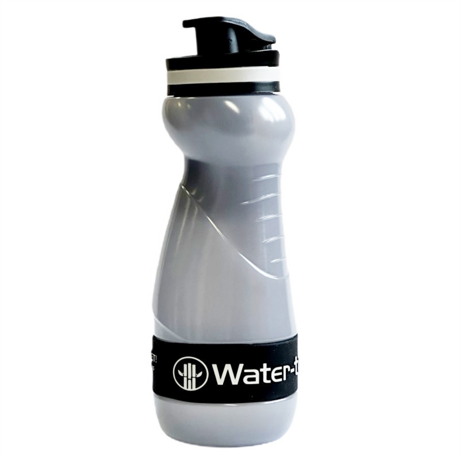 Zdjęcia - Pozostałe naczynia turystyczne Water-To-Go Butelka z filtrem ™ SugarCane 0,55 l euro black - ONE SIZE 