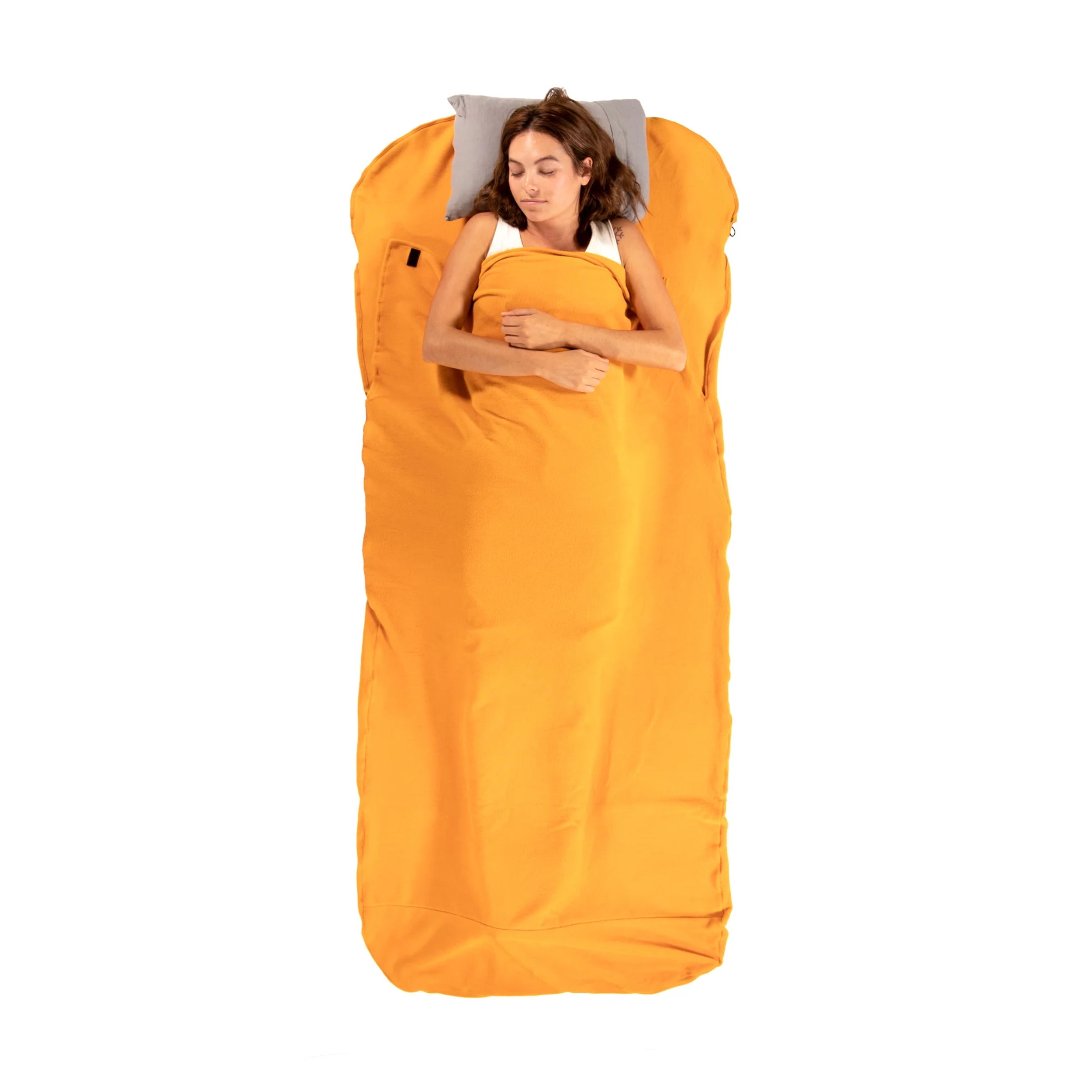Zdjęcia - Śpiwór Klymit Wkładka do śpiwora  Nest Cold Weather Sleeping Bag Liner orange - L 