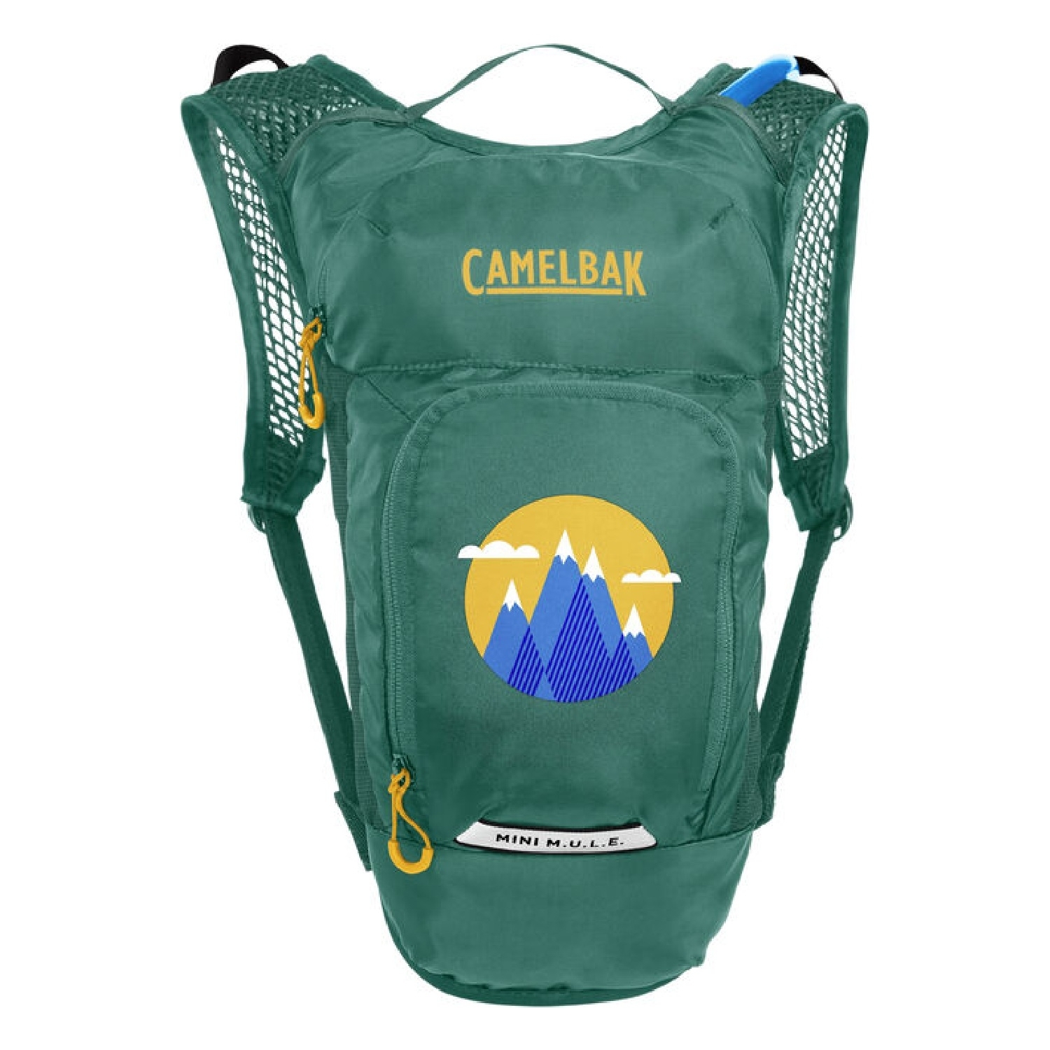 Zdjęcia - Plecak CamelBak  dla dziecka z bukłakiem  Mini M.U.L.E 1.5L green/mountains 