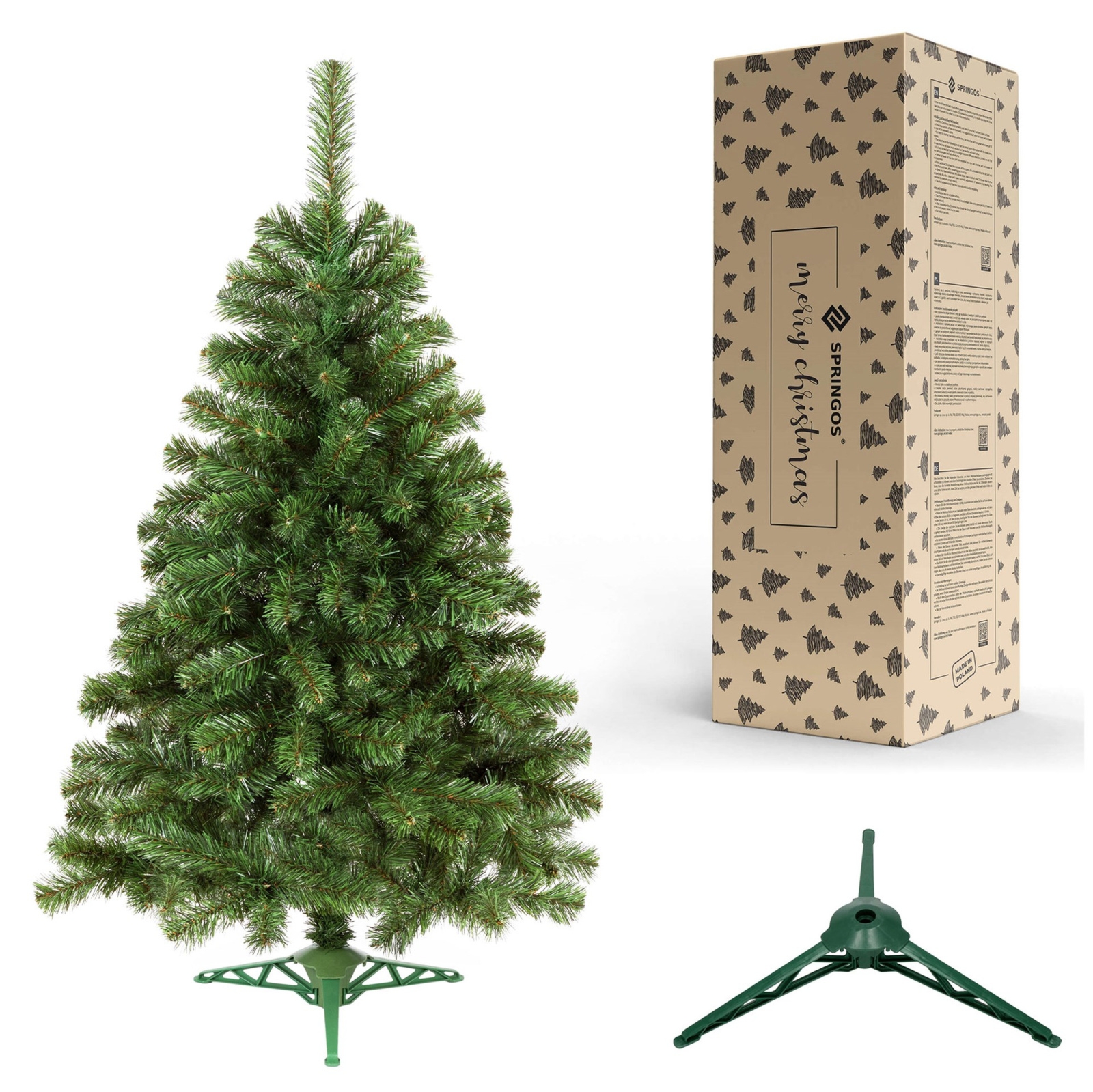 Choinka sztuczna premium 150 cm jodła zielona