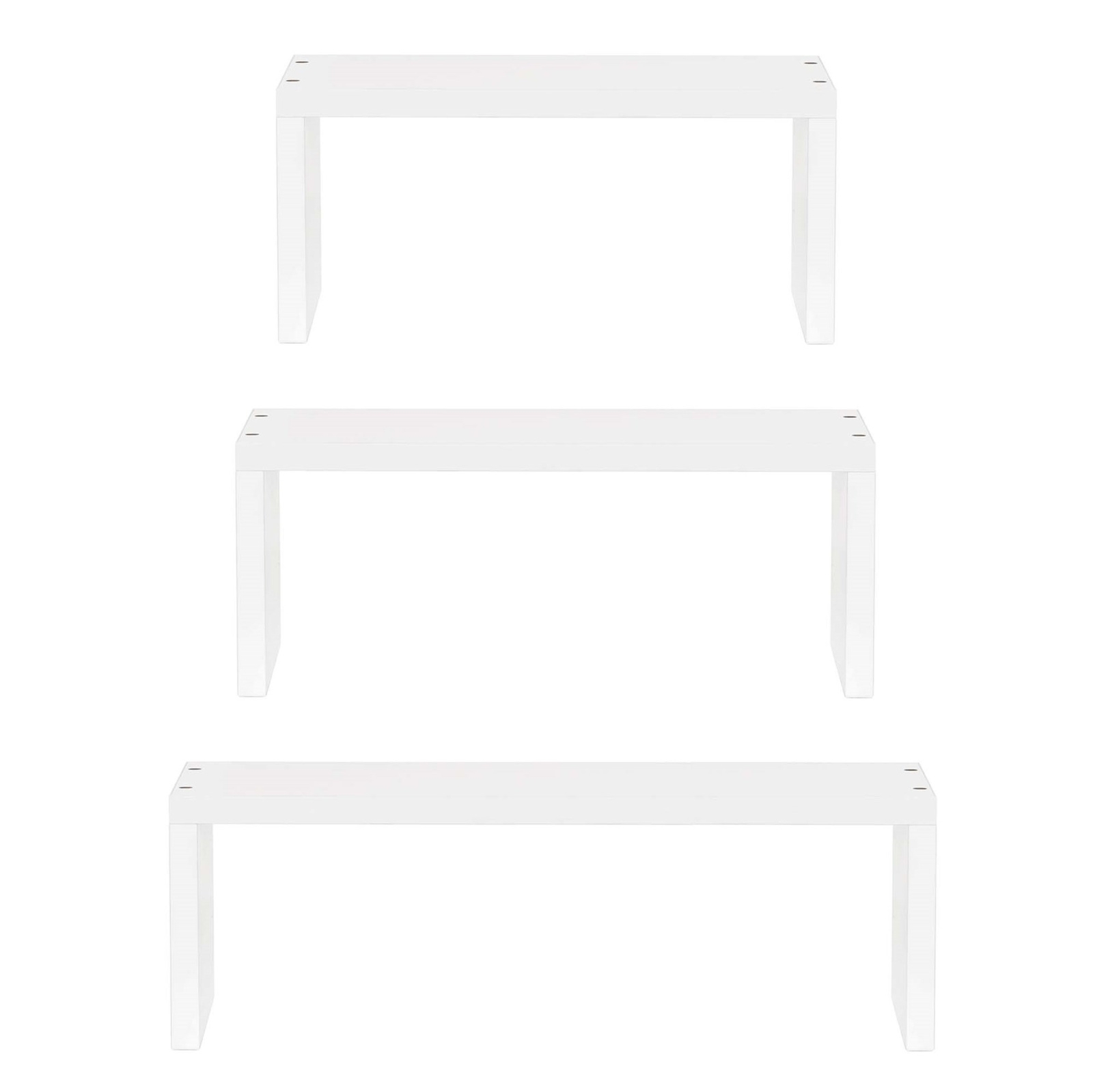 Półki wiszące 3 szt. na przyprawy, książki półki ścienne do pokoju kuchni nowoczesne, białe