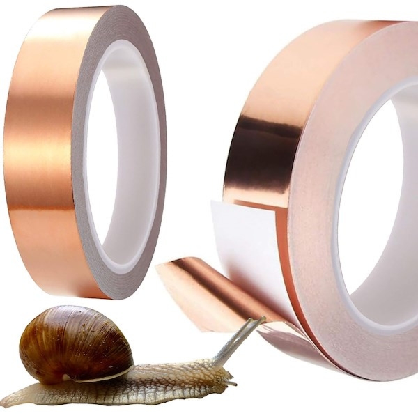 Taśma miedziana na ślimaki 10m odstraszacz, ochrona przed ślimakami