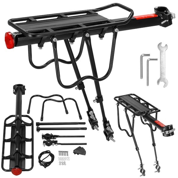 Bagażnik do roweru uniwersalny aluminiowy 10 kg