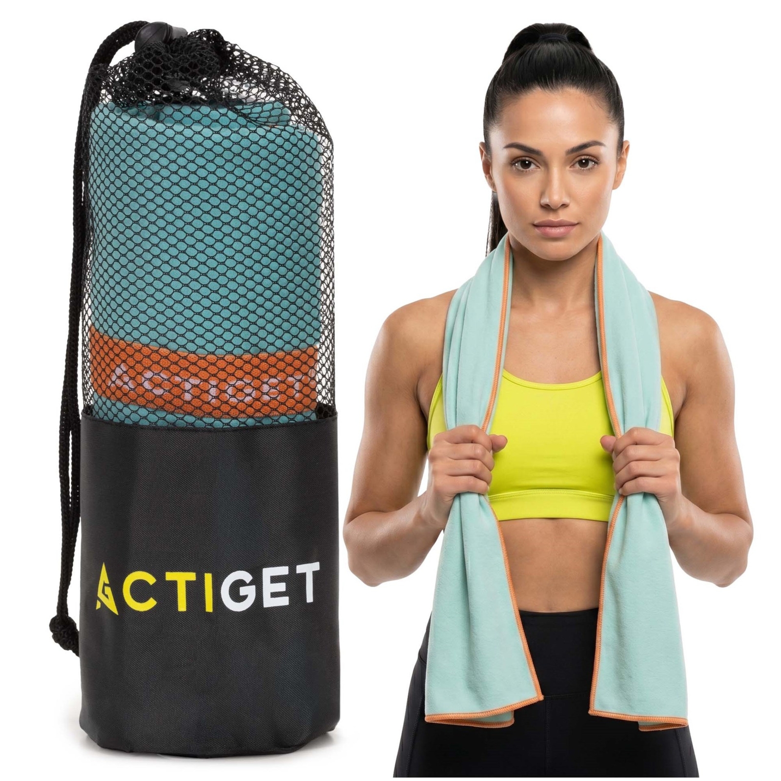 Ręcznik szybkoschnący 150x75 cm sportowy, na basen, plażowy, mikrofibra