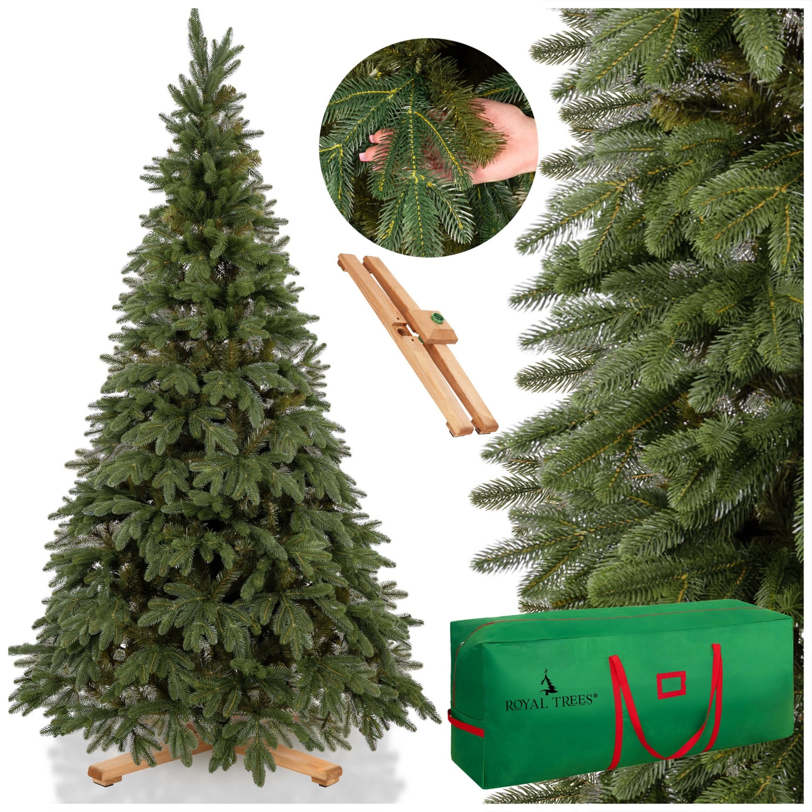 Sosna, choinka sztuczna 240 cm Royal Trees premium drzewko świąteczne jak żywe