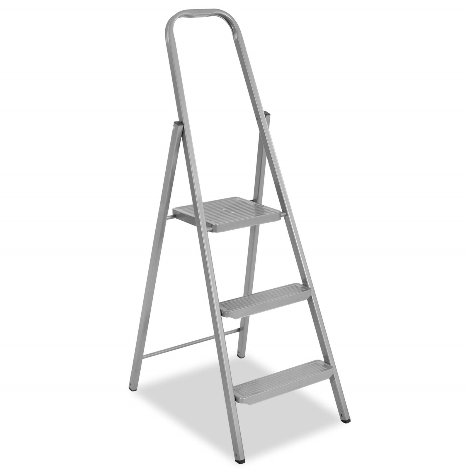 Drabina składana, wielofunkcyjna wys.123 cm schodki stalowe 3-stopniowe do 150 kg domowa