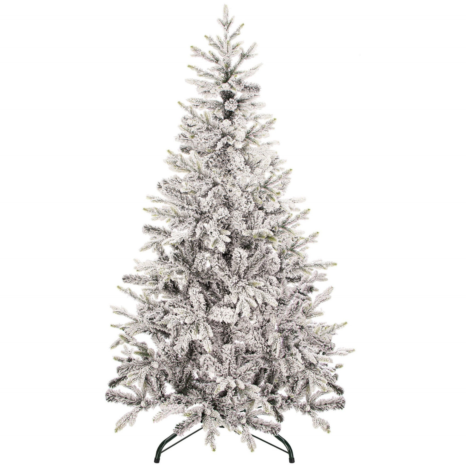 Choinka sztuczna premium 220 cm świerk ośnieżony