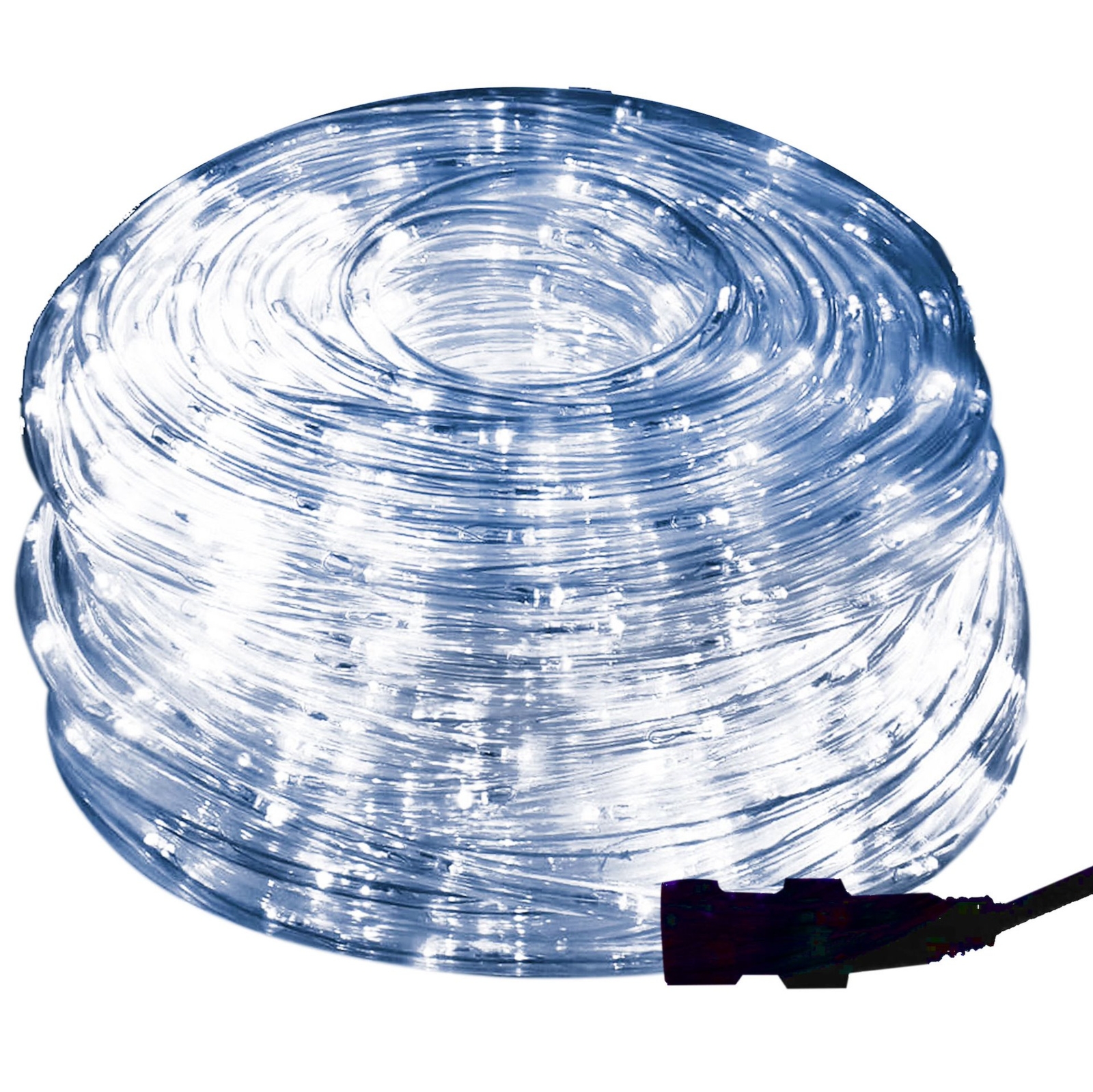 Wąż świetlny 20m biały zimny 480 Led z programatorem IP44