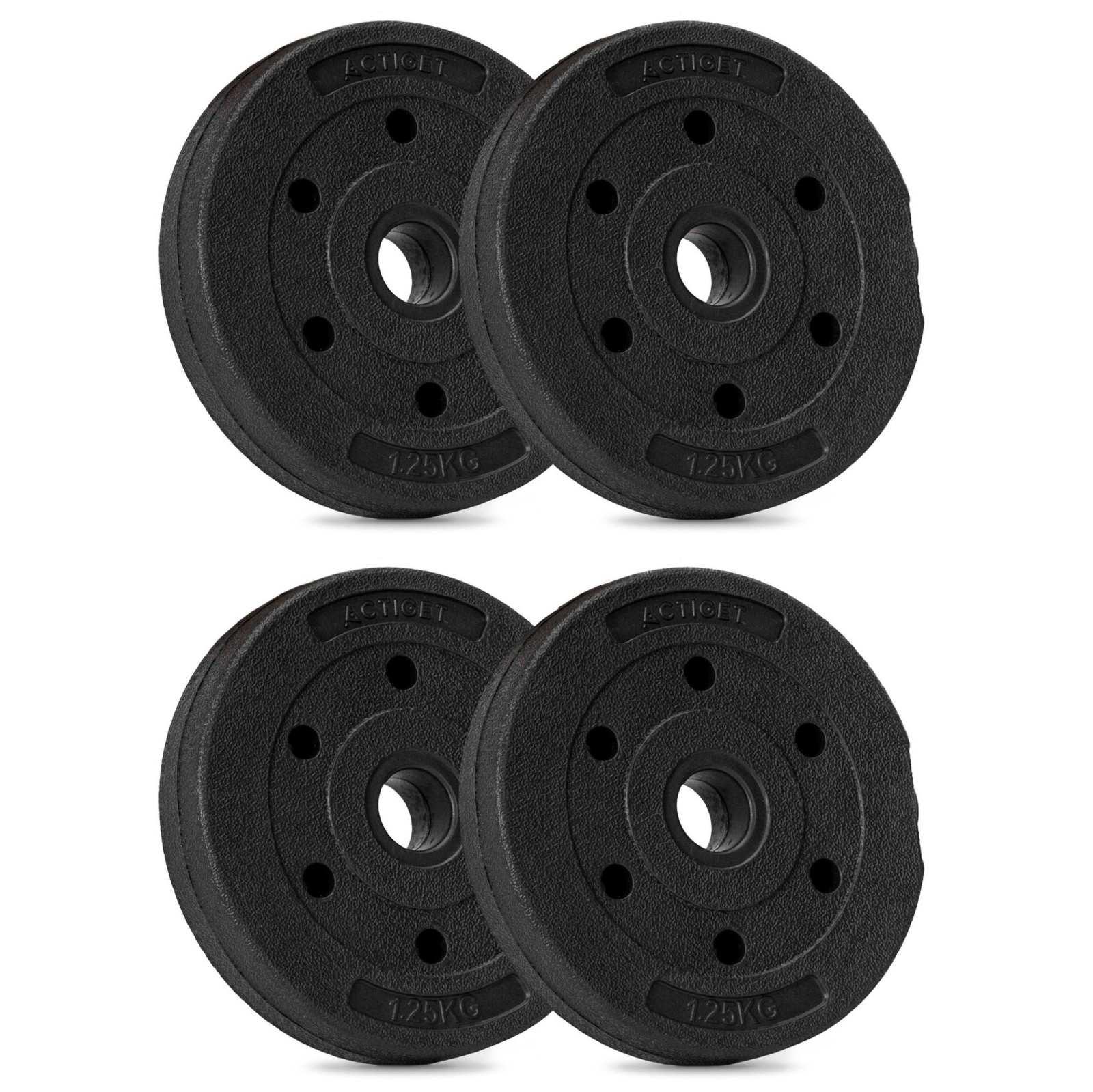 Obciążenie bitumiczne 1,25 kg 4 szt. talerz kompozytowy do sztangi 29 mm krążek do hantli