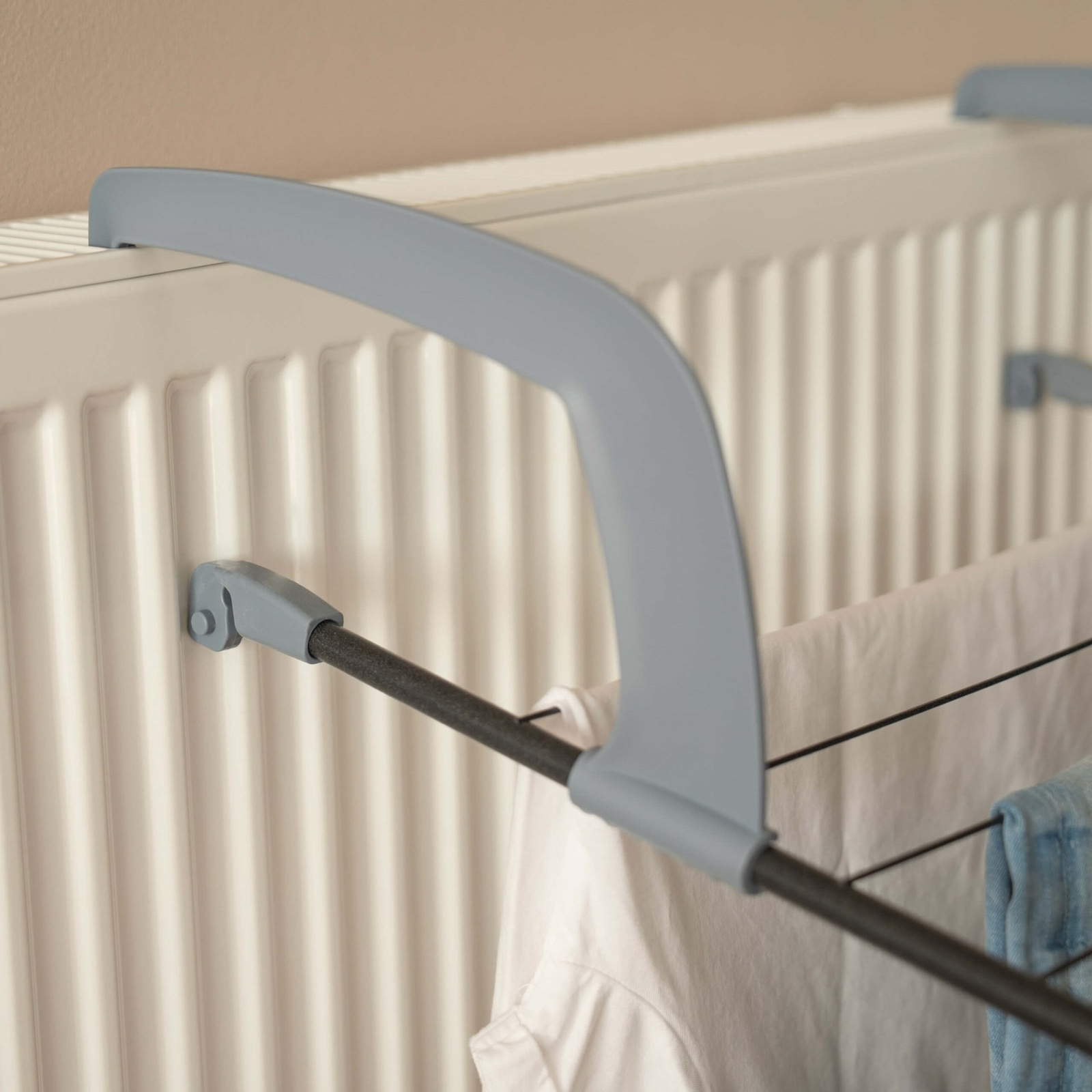 Składana suszarka na pranie 3w1 rozkładana balkonowa, do domu, na kaloryfer, nad wannę