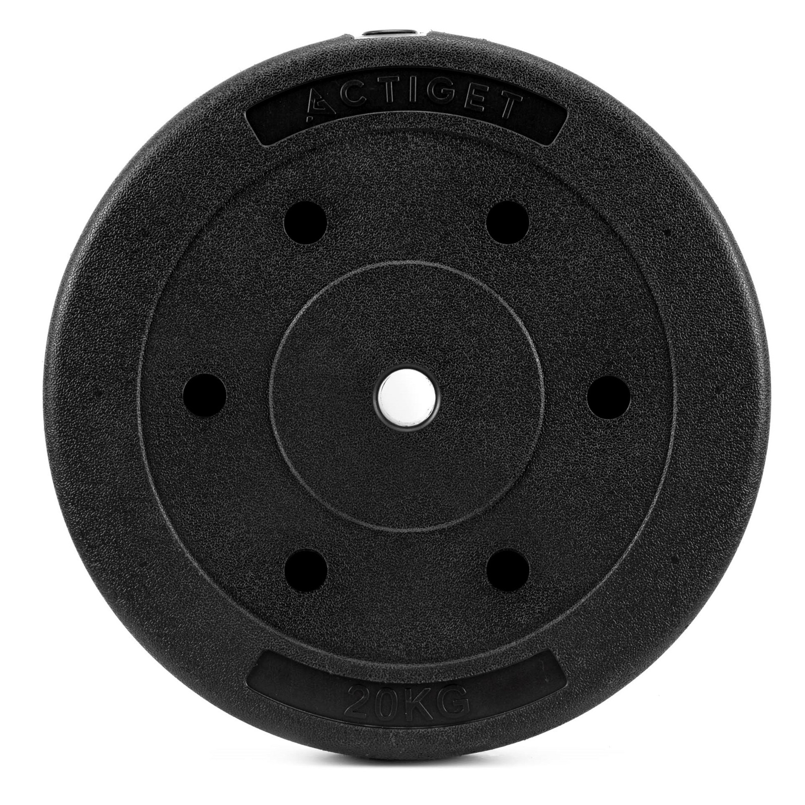 Obciążenie bitumiczne 20 kg talerz kompozytowy do sztangi 29 mm krążek do hantli