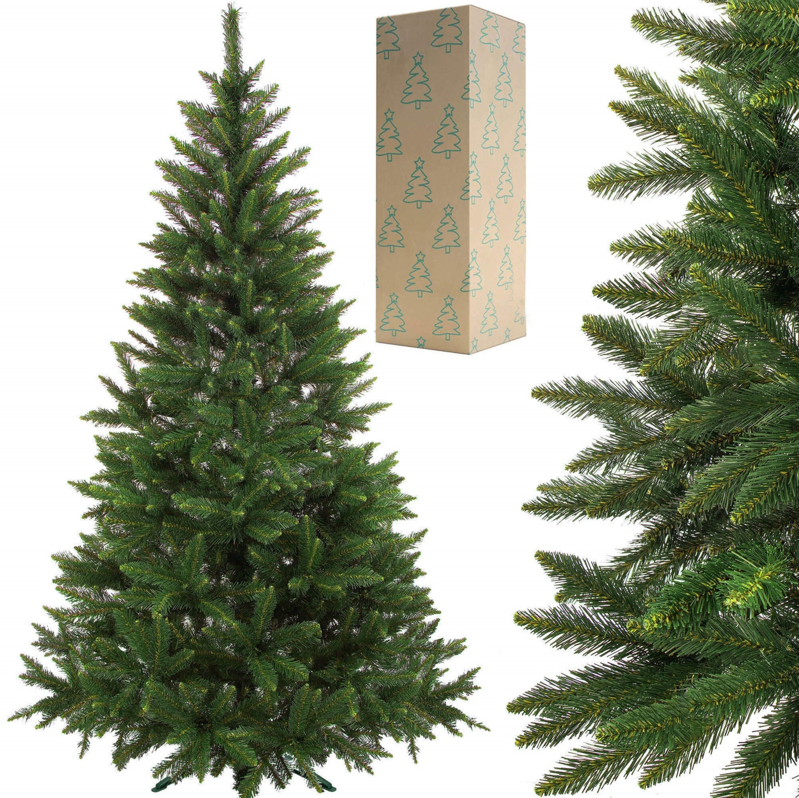 Choinka sztuczna premium 220 cm świerk kaukaski