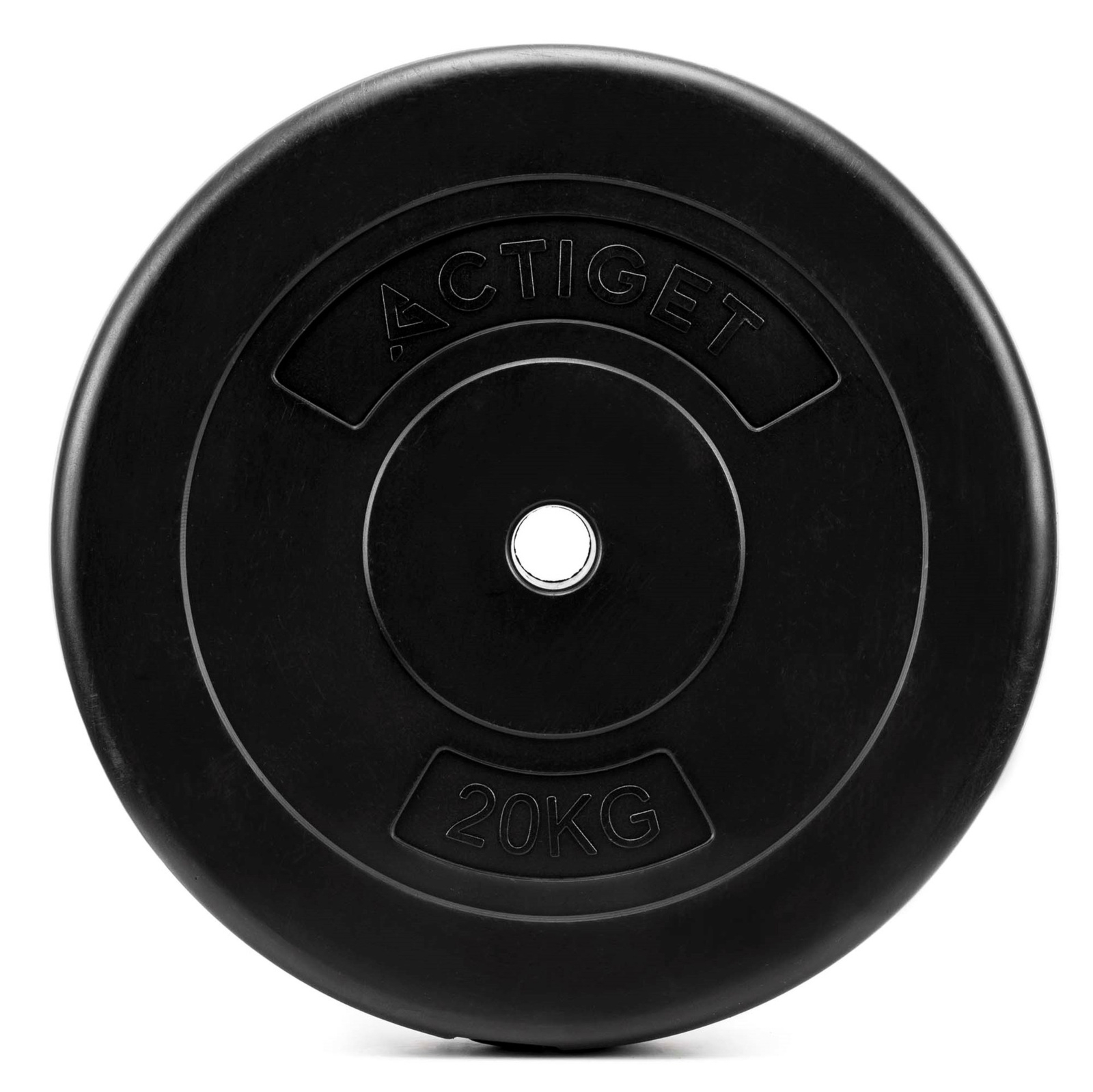 Obciążenie bitumiczne 20 kg talerz kompozytowy do sztangi 31 mm krążek do hantli