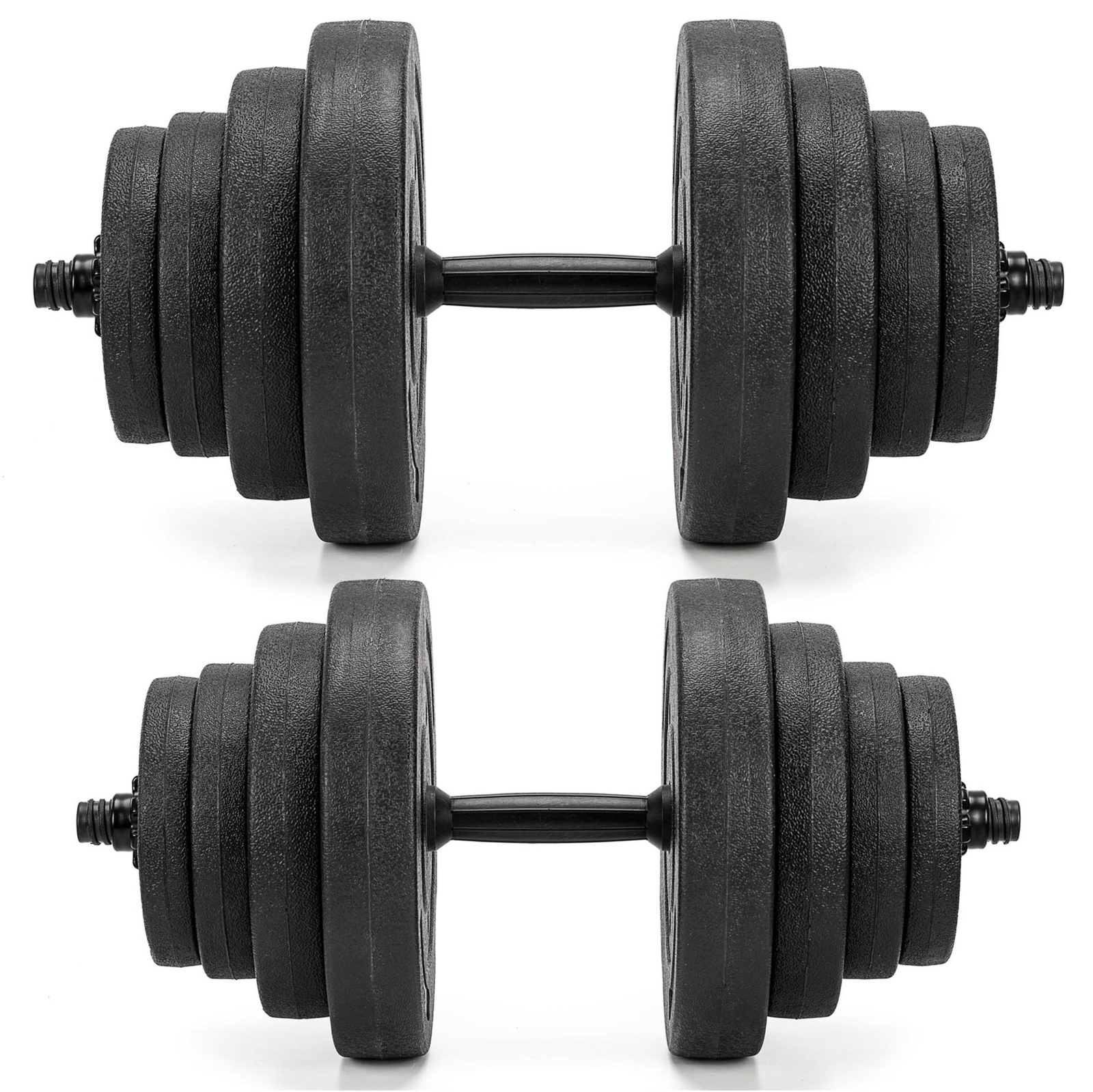 Hantel do treningu siłowego 40 kg hantla regulowana zestaw 2x20 kg gryf