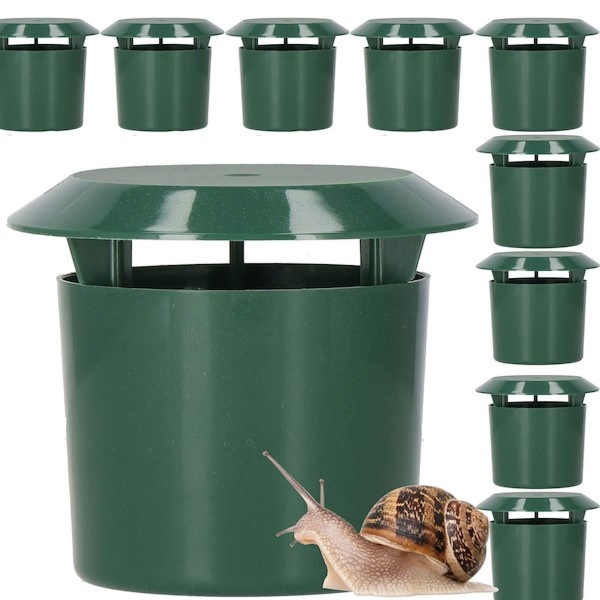 Pułapka na ślimaki 10 szt. ekologiczny wabik łapacz na szkodniki