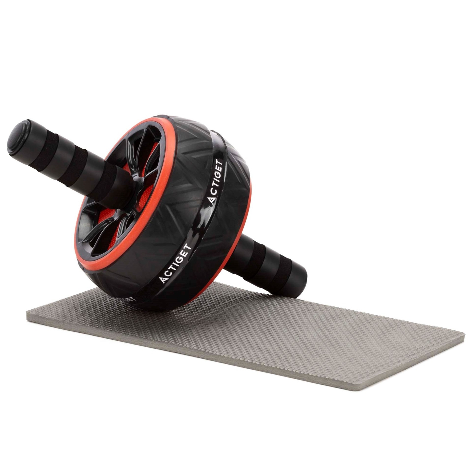 Koło, wałek szeroki, treningowy z matą, roller do ćwiczeń mięśni brzucha