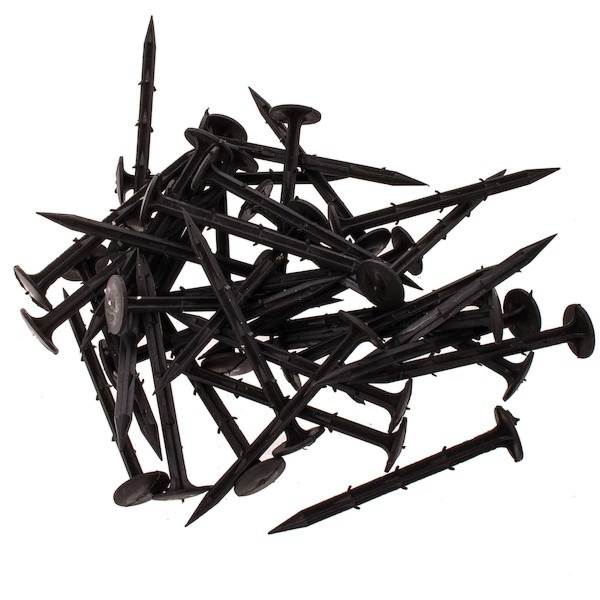 Kotwy mocujące do agrowłókniny szpilki na krety 100 szt. kołki do podłoża