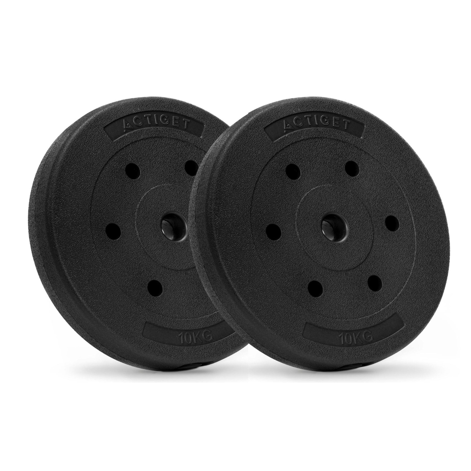 Obciążenie bitumiczne 10 kg 2 szt. talerz kompozytowy do sztangi 29 mm krążek do hantli