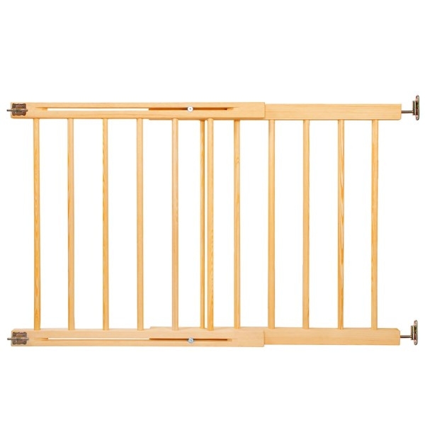 Bramka zabezpieczająca 72-122cm drewniana