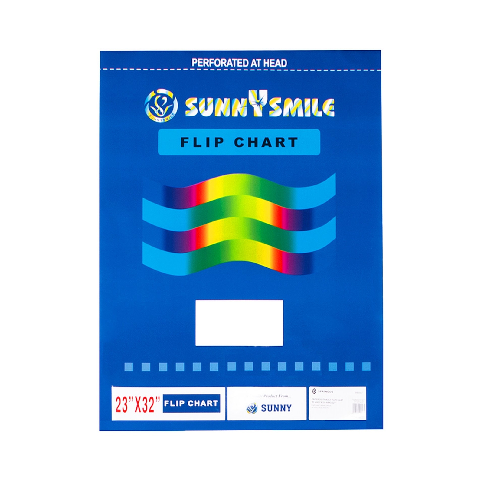 Papier do tablicy magnetycznej 50 arkuszy Flipchart 81x58 cm biały