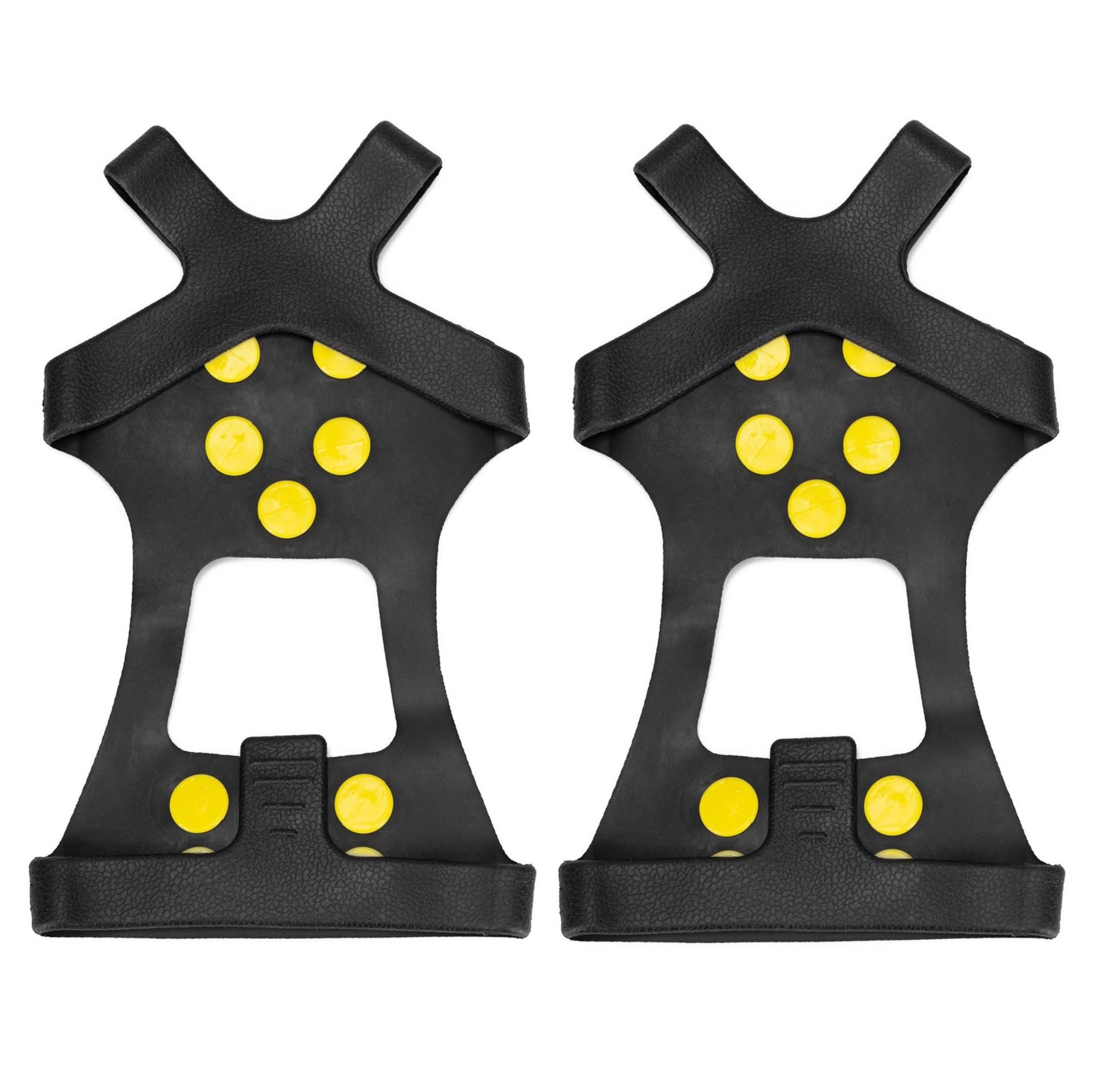 Raczki na buty turystyczne, antypoślizgowe nakładki kolce rozmiar 40-45 czarne