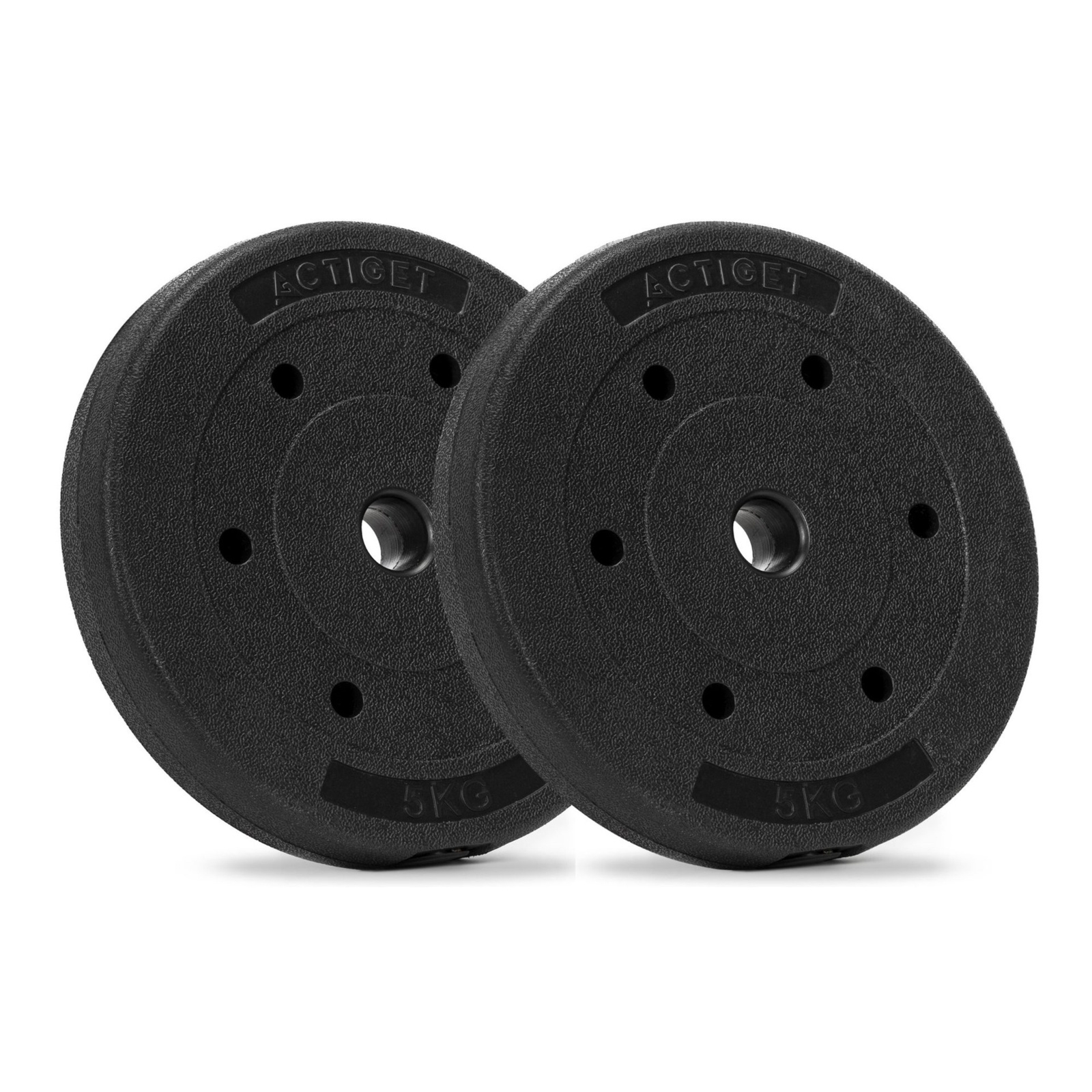 Obciążenie bitumiczne 5 kg 2 szt. talerz kompozytowy do sztangi 29 mm krążek do hantli