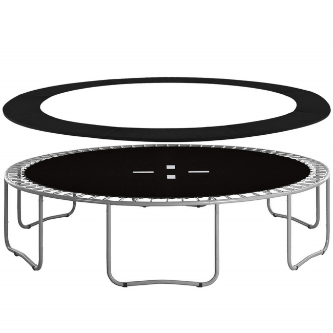 Osłona sprężyn do trampoliny 10FT 300/305/312 cm czarna