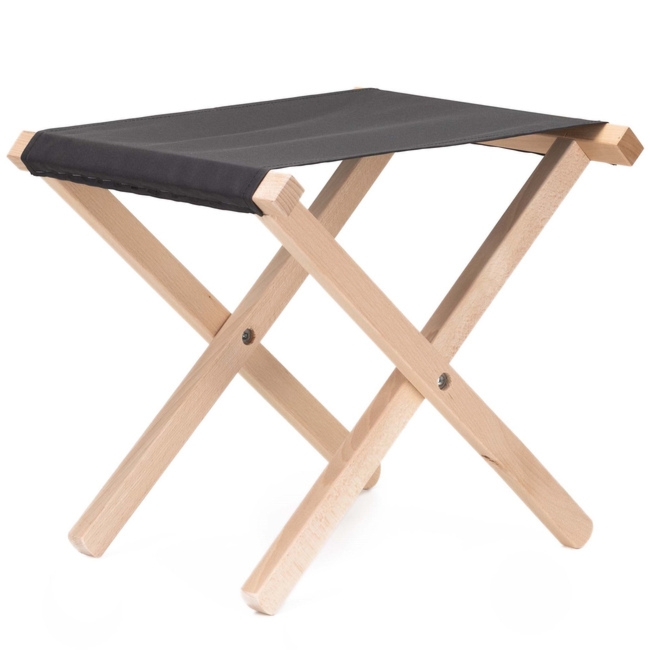 Krzesło składane turystyczne, wędkarkie, stołek na biwak, kemping, grafitowe