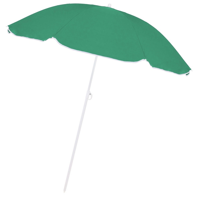 Parasol plażowy z pokrowcem, składany parasol do ogrodu, turkusowy