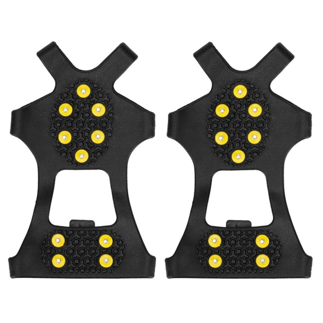 Raczki na buty turystyczne, nakładki kolce rozmiar 40-45 czarne