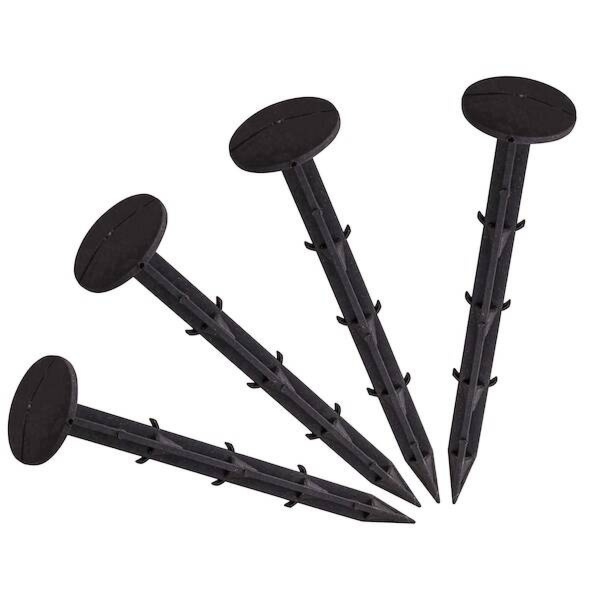 Szpilki mocujące do agrowłókniny kołki na krety 50 szt. kotwy do podłoża