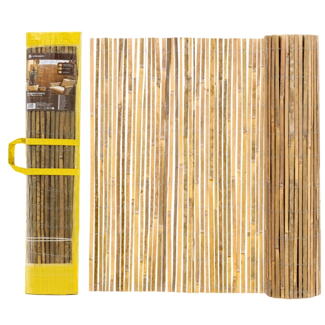 Mata bambusowa na balkon 1,2 x 5 m osłona do ogrodu na ogrodzenie płot maskujący