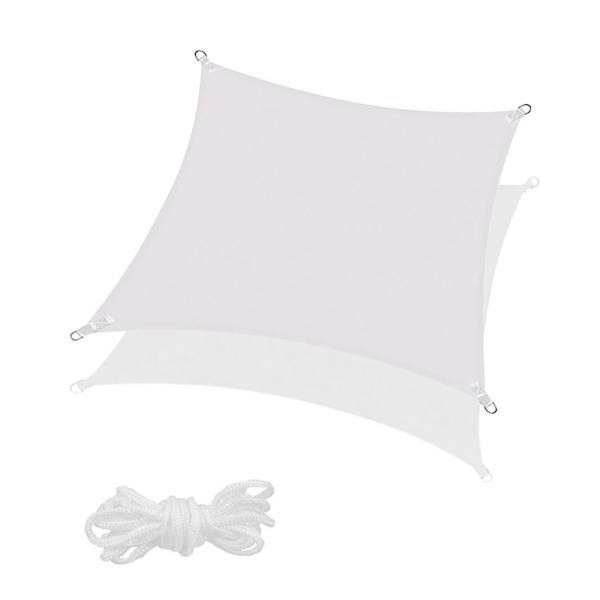 Żagiel przeciwsłoneczny kwadratowy 4x4m popielaty