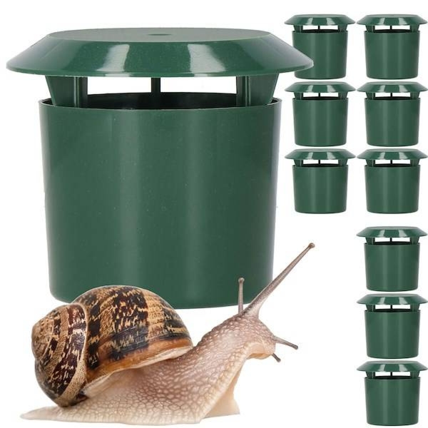 Pułapka na ślimaki 10 szt. wabik łapacz na szkodniki