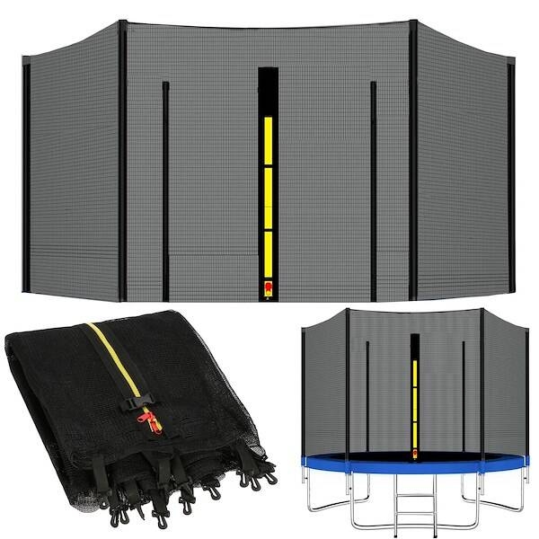 Zdjęcia - Akcesoria do trampolin Springos Siatka do trampoliny zewnętrzna, 6FT 180-183 cm 6 słupków 