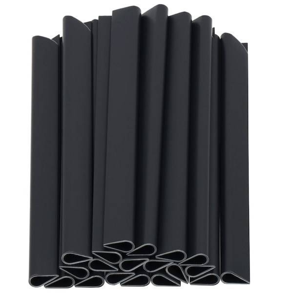 Klipsy do taśmy ogrodzeniowej zestaw 20 szt. zaczepy montażowe antracyt