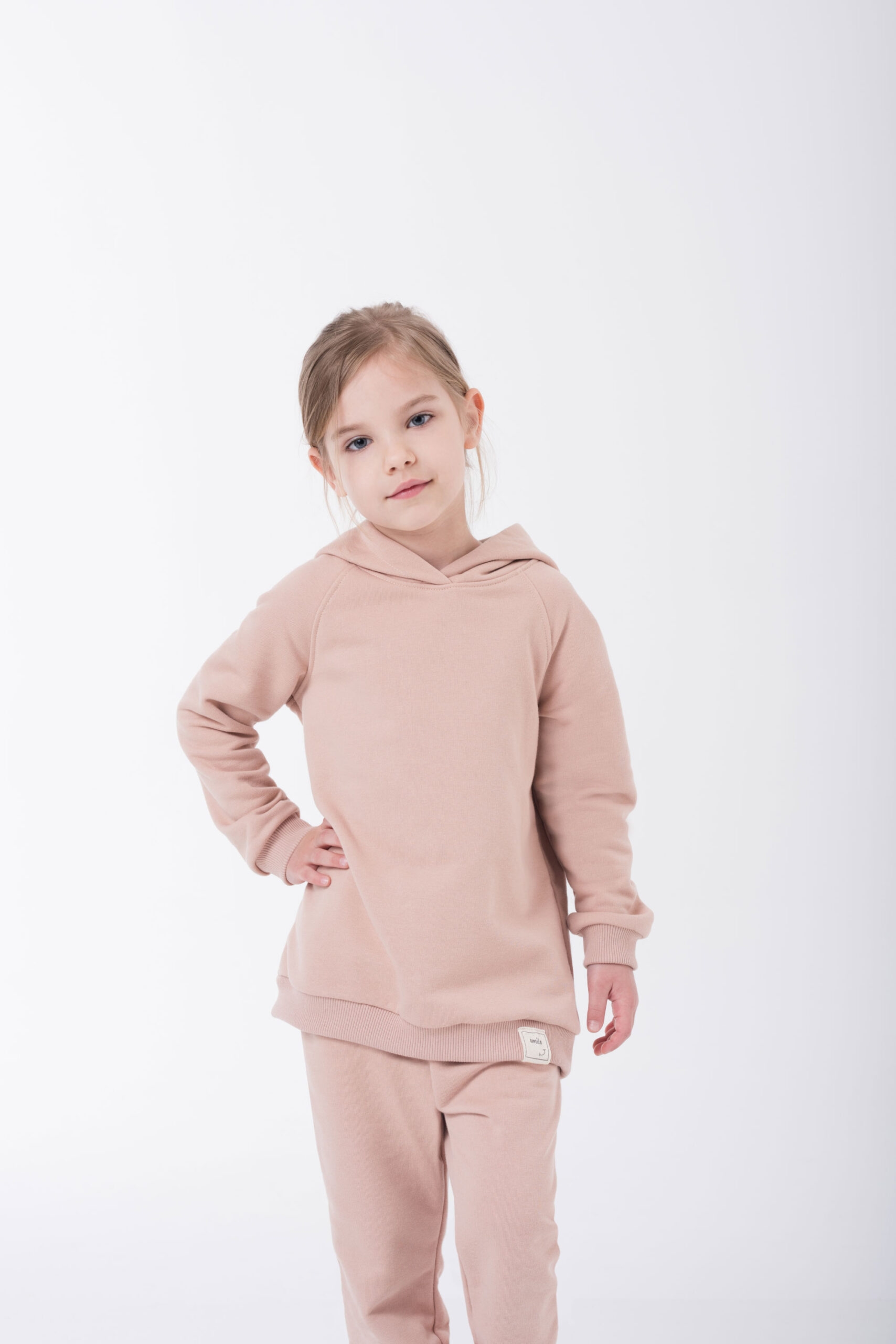 Różowa bluza dla dziewczynki Dance Pink Salmon - 122/128