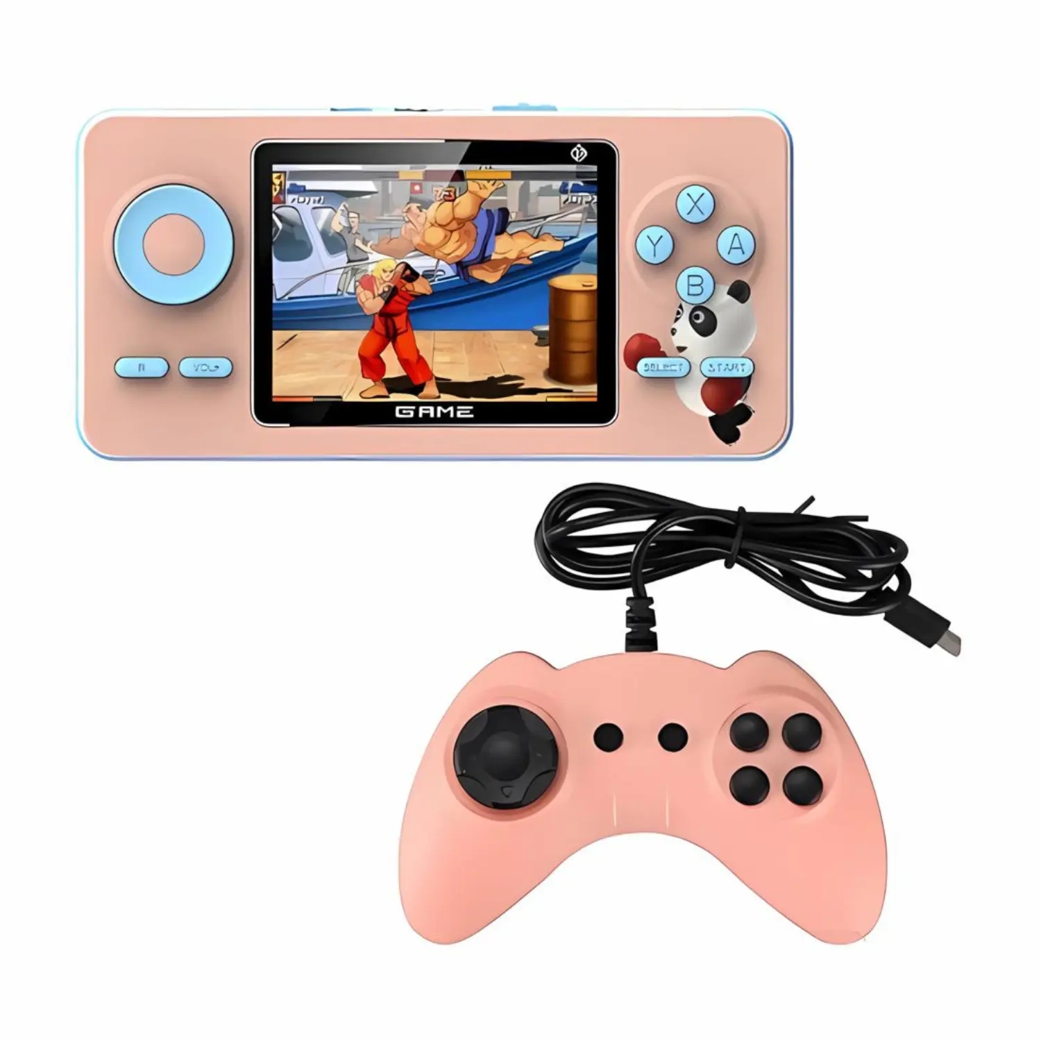 Przenośna gierka elektroniczna z Gamepadem S5 retro - 520 gier