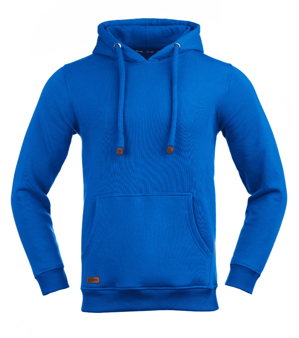 Bluza dresowa męska z kapturem niebieska Cungo