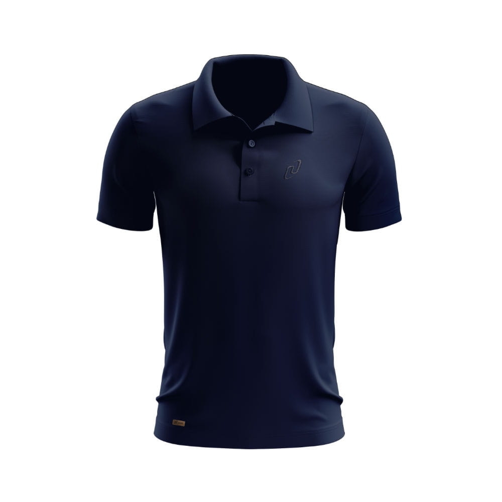 KOSZULKA POLO męska REGULAR granatowa