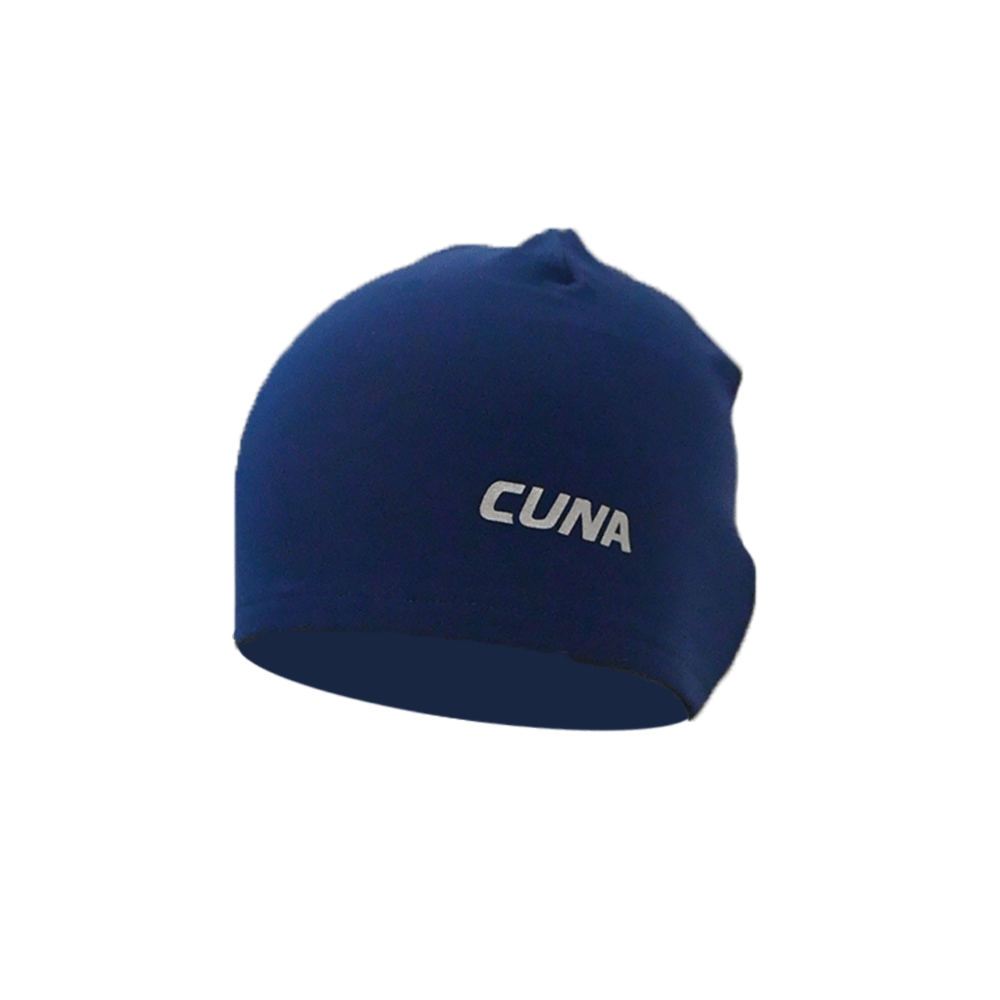 Czapka do biegania granatowa Active