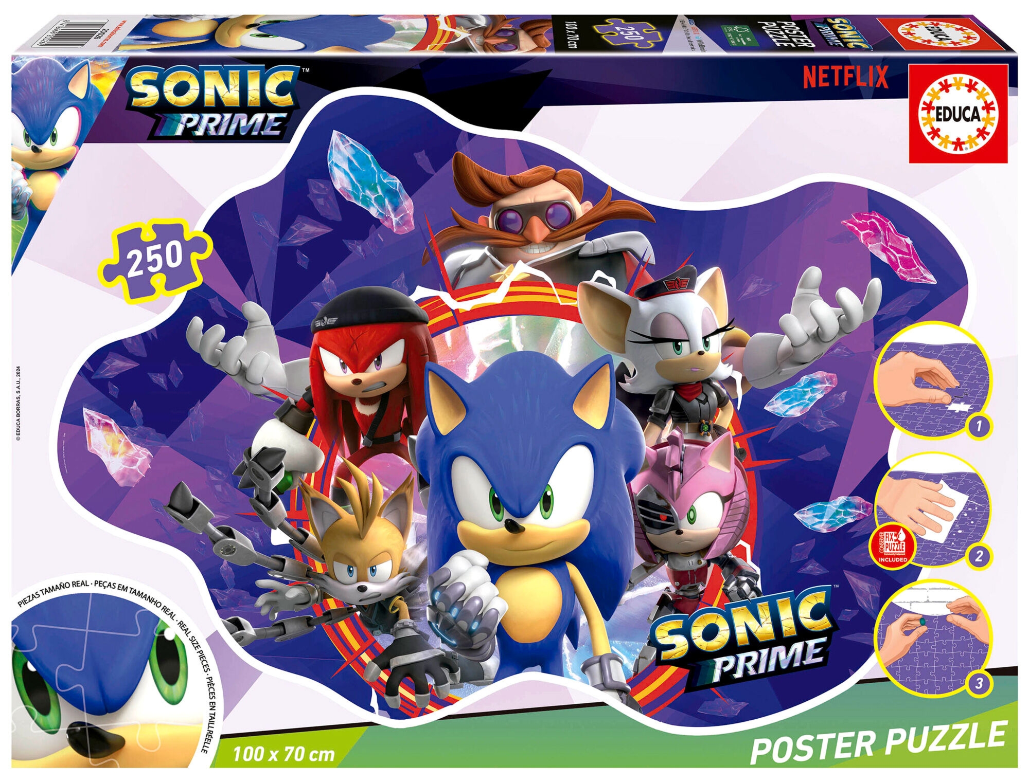 Puzzle 250 Sonic Prime 112774