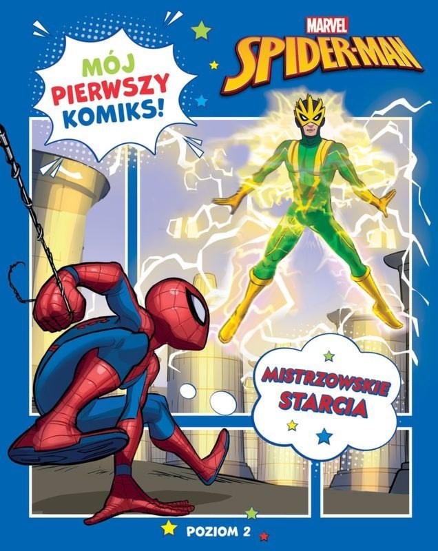 Mistrzowskie starcia. Marvel Spider-Man. Mój pierwszy komiks. Poziom 2