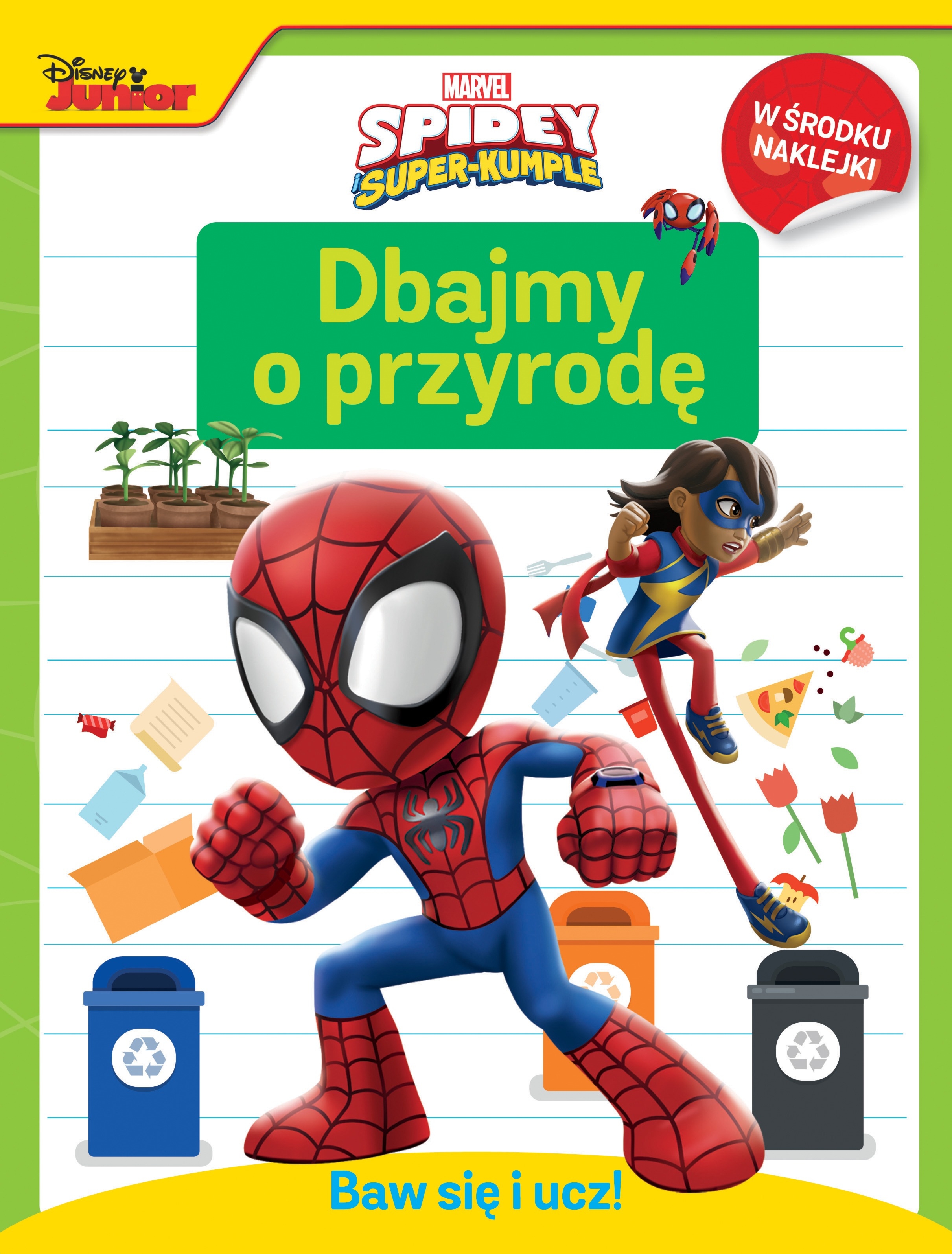 Dbajmy o przyrodę. Marvel Spidey i Super-kumple. Baw się i ucz!